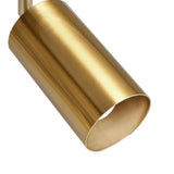 Plafonnier Laiton 1 Lumière Orientable Spot sur Rail pour Cuisine