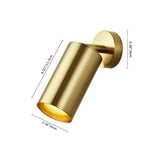 Plafonnier Laiton 1 Lumière Orientable Spot sur Rail pour Cuisine