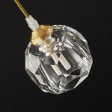 Suspension Cristal 1 Lumière pour Salle à Manger