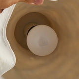Suspension Wabi Sabi 1 Lumière Géométrique Gris Blanc pour Salle à Manger