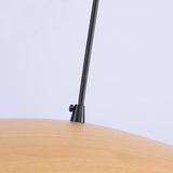 Suspension Cuisine Assiette en Bois