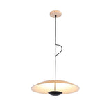 Suspension Cuisine Assiette en Bois