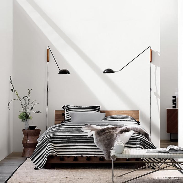 Applique Murale Chambre Torsadé en Laiton