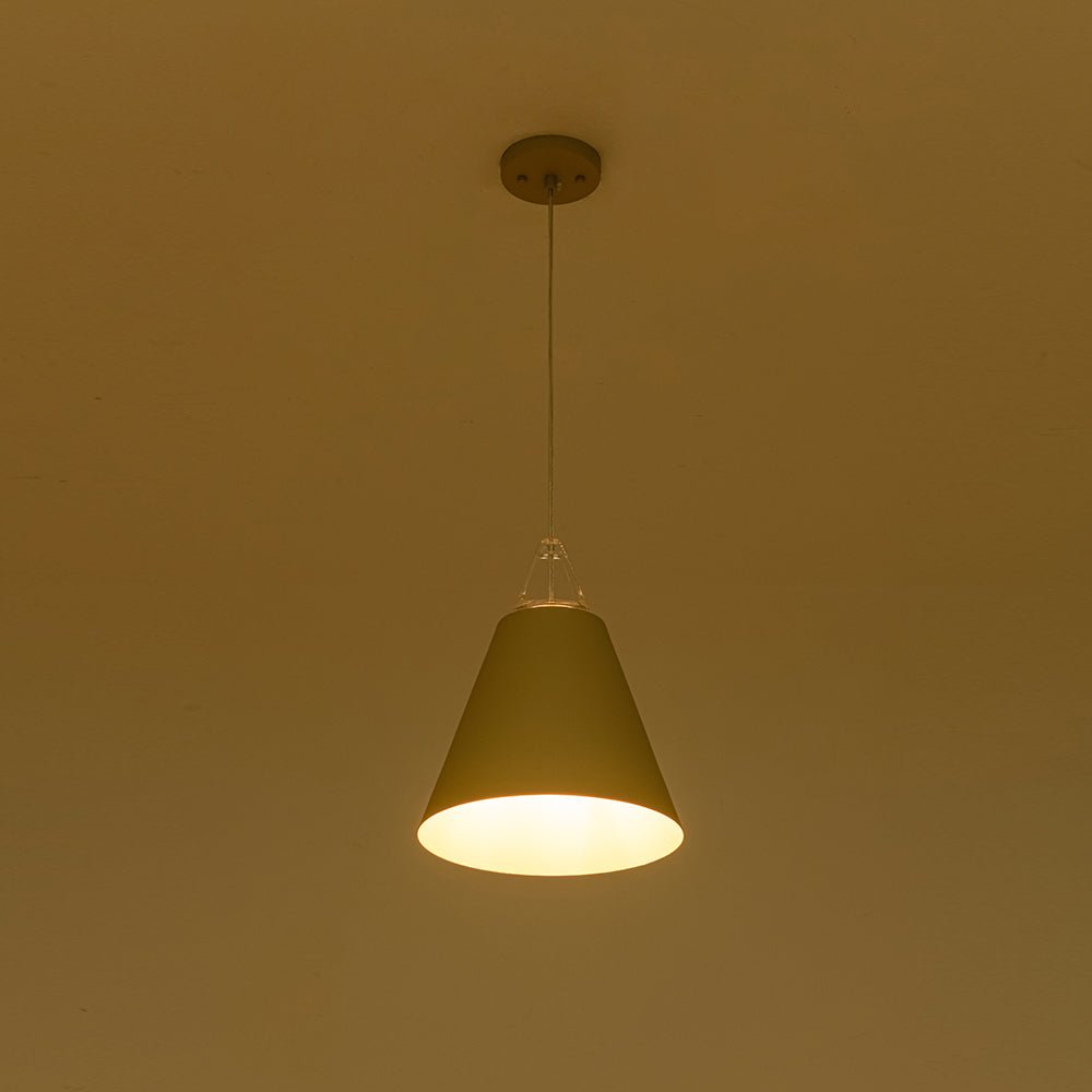 Suspension Luminaire 1 Lumière Minimaliste Conique pour Salle à Manger