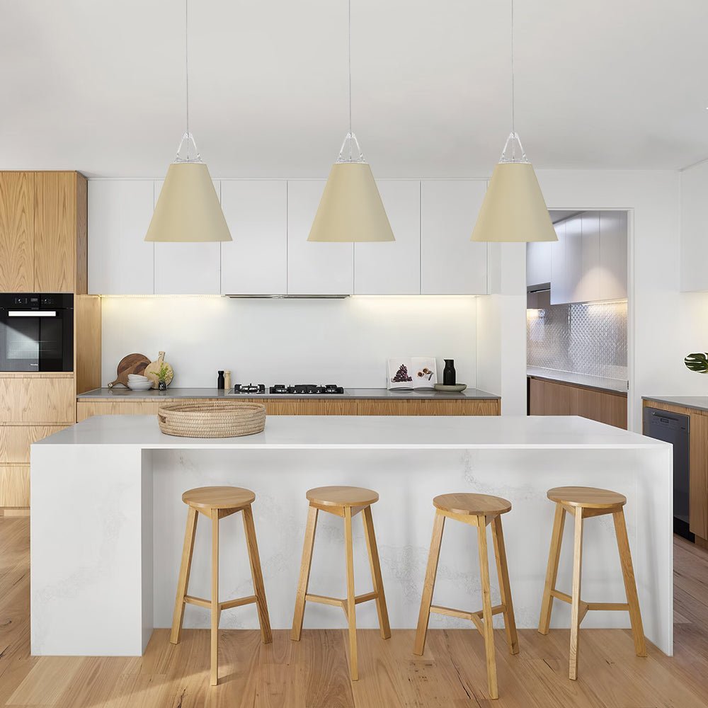 Suspension Luminaire 1 Lumière Minimaliste Conique pour Salle à Manger