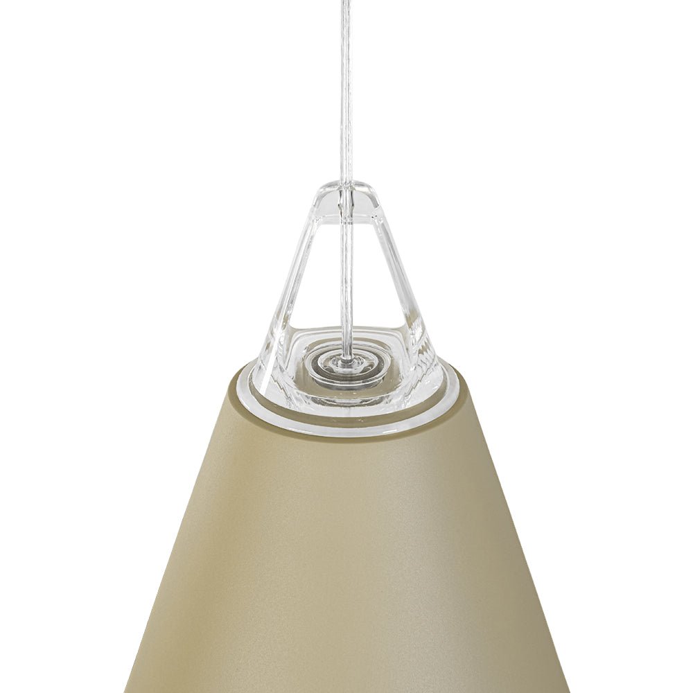 Suspension Luminaire 1 Lumière Minimaliste Conique pour Salle à Manger