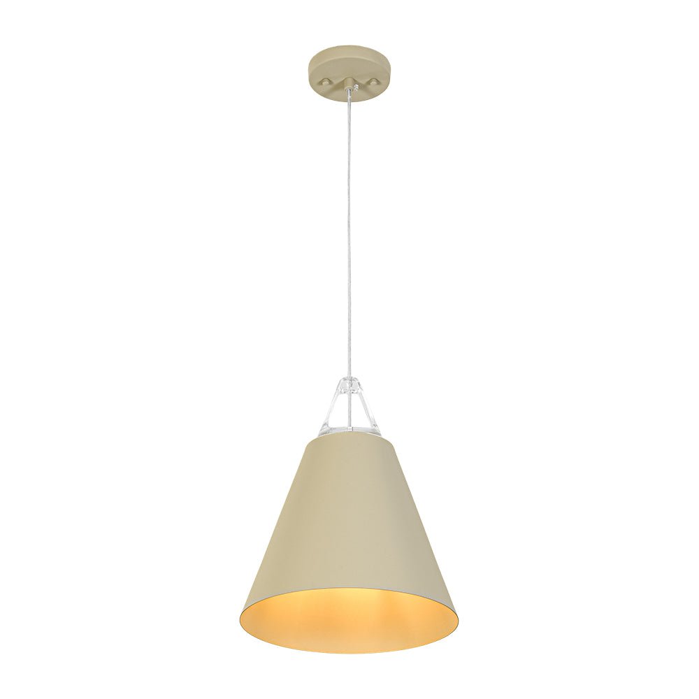 Suspension Luminaire 1 Lumière Minimaliste Conique pour Salle à Manger