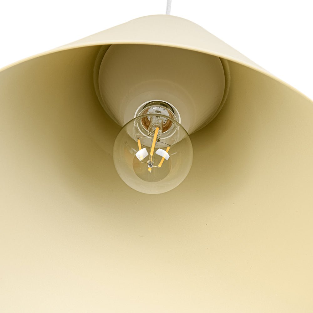 Suspension Luminaire 1 Lumière Minimaliste Conique pour Salle à Manger