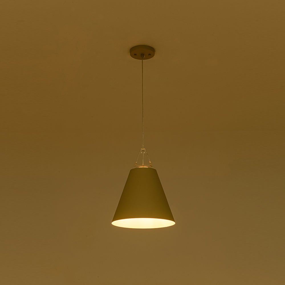 Suspension Luminaire 1 Lumière Minimaliste Conique pour Salle à Manger