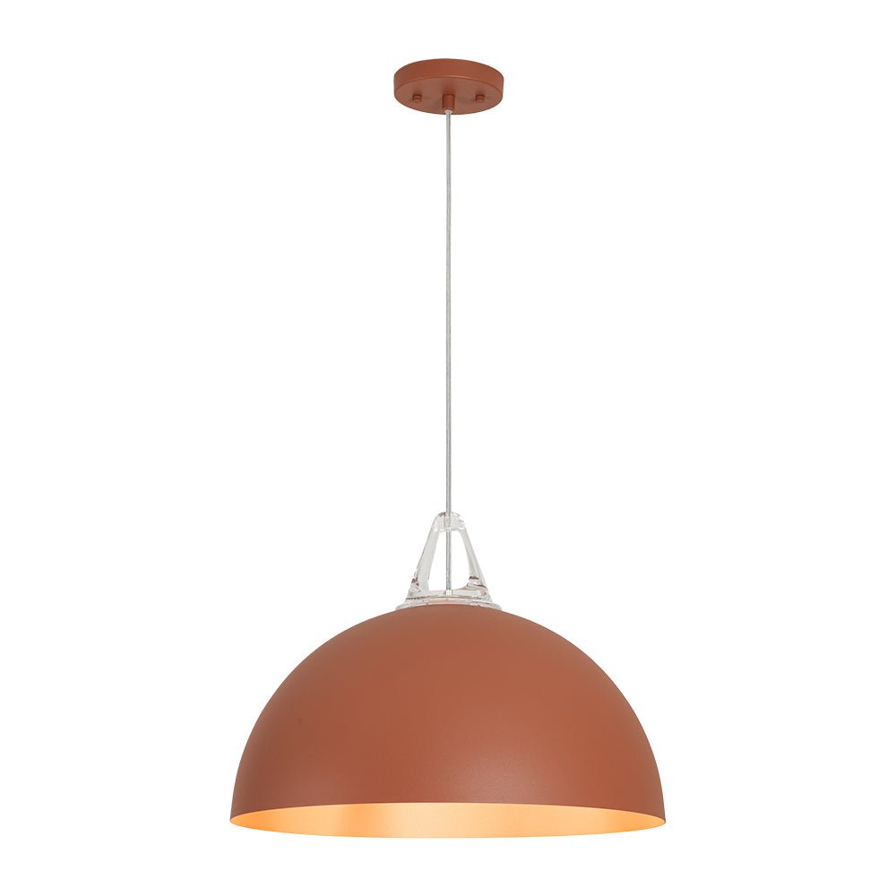Suspension Luminaire 1 Lumière Minimaliste Dôme pour Salle à Manger