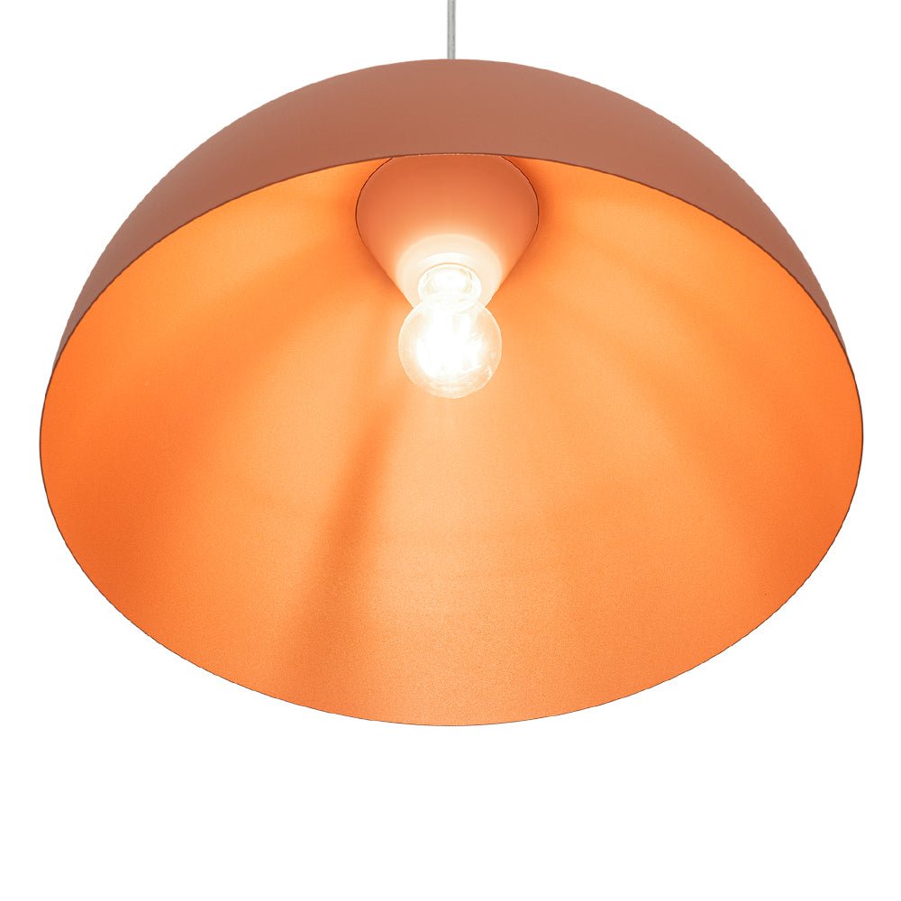 Suspension Luminaire 1 Lumière Minimaliste Dôme pour Salle à Manger