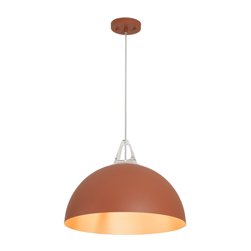 Suspension Luminaire 1 Lumière Minimaliste Dôme pour Salle à Manger
