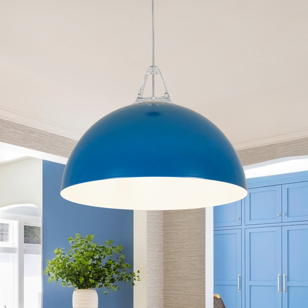Suspension Luminaire 1 Lumière Minimaliste Dôme pour Salle à Manger