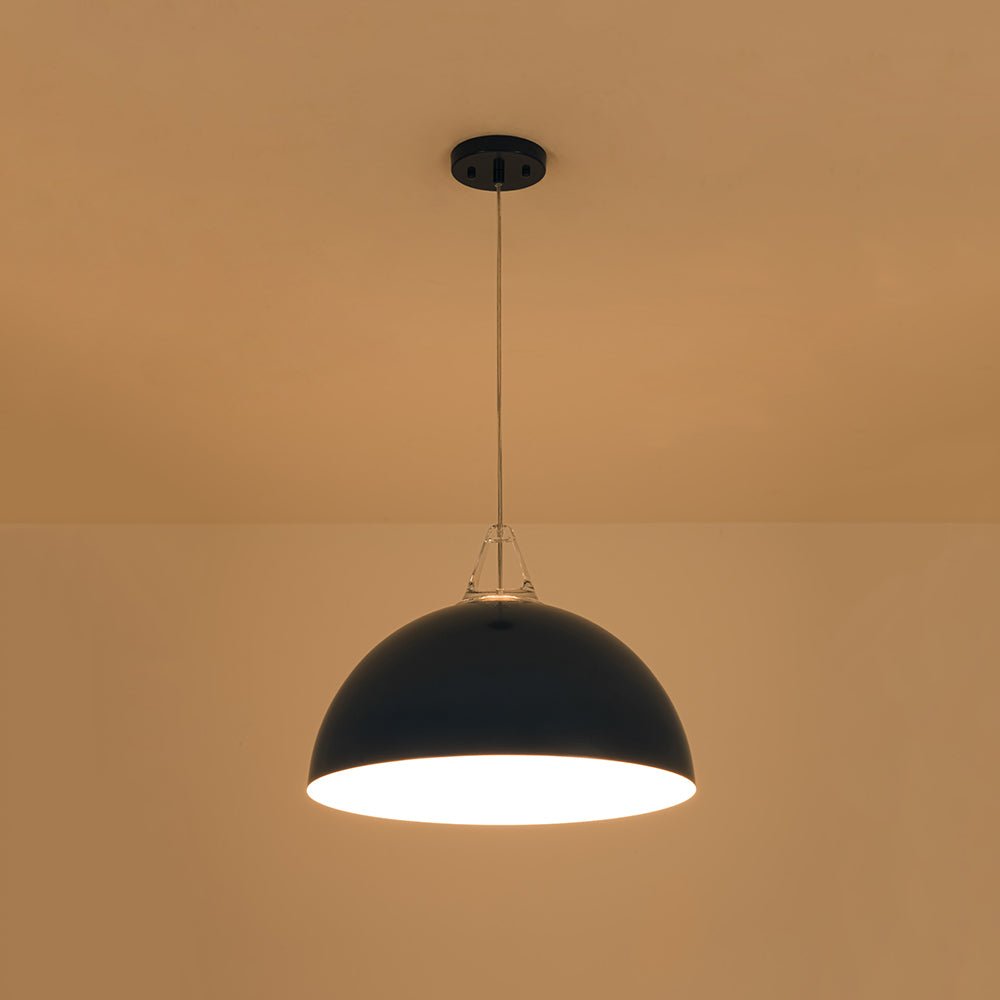 Suspension Luminaire 1 Lumière Minimaliste Dôme pour Salle à Manger