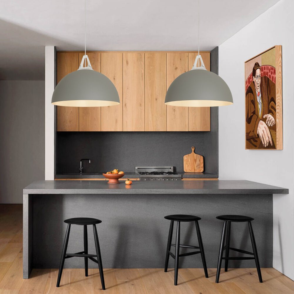 Suspension Luminaire 1 Lumière Minimaliste Dôme pour Salle à Manger