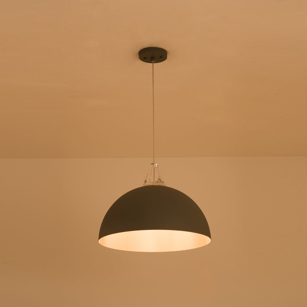 Suspension Luminaire 1 Lumière Minimaliste Dôme pour Salle à Manger
