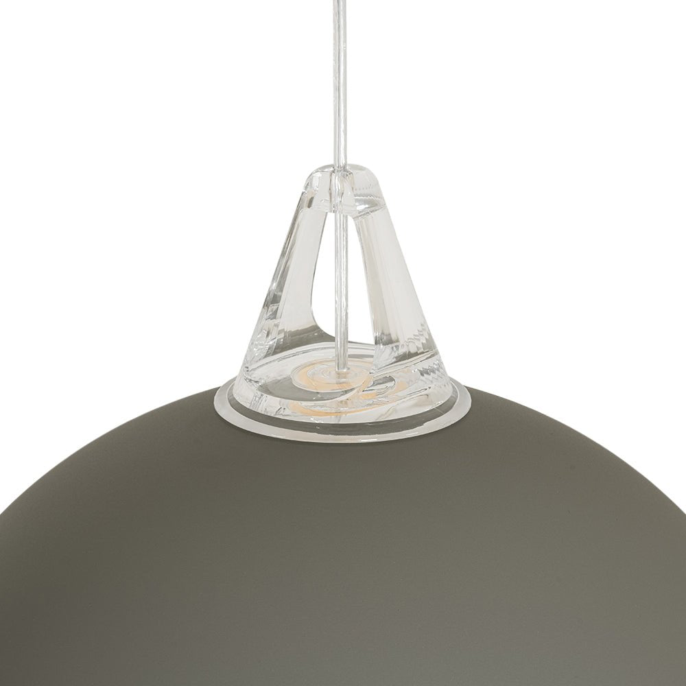 Suspension Luminaire 1 Lumière Minimaliste Dôme pour Salle à Manger
