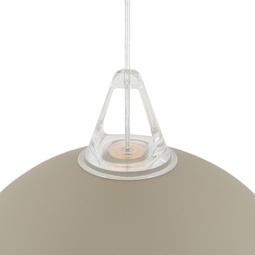 Suspension Luminaire 1 Lumière Minimaliste Dôme pour Salle à Manger
