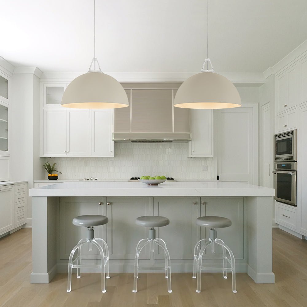 Suspension Luminaire 1 Lumière Minimaliste Dôme pour Salle à Manger