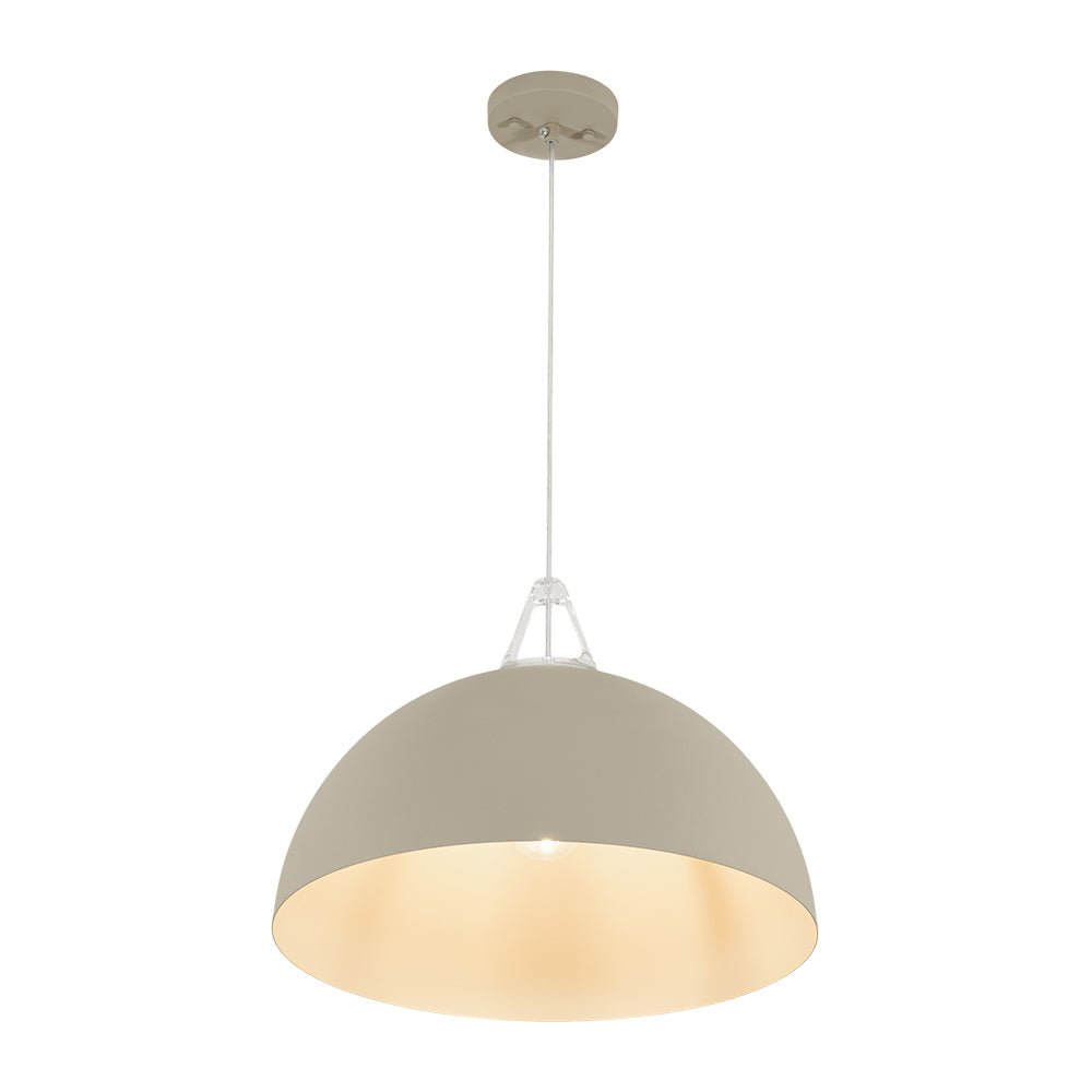 Suspension Luminaire 1 Lumière Minimaliste Dôme pour Salle à Manger