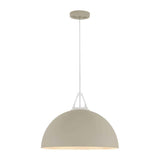 Suspension dôme claire suspendue au plafond, câble fin
