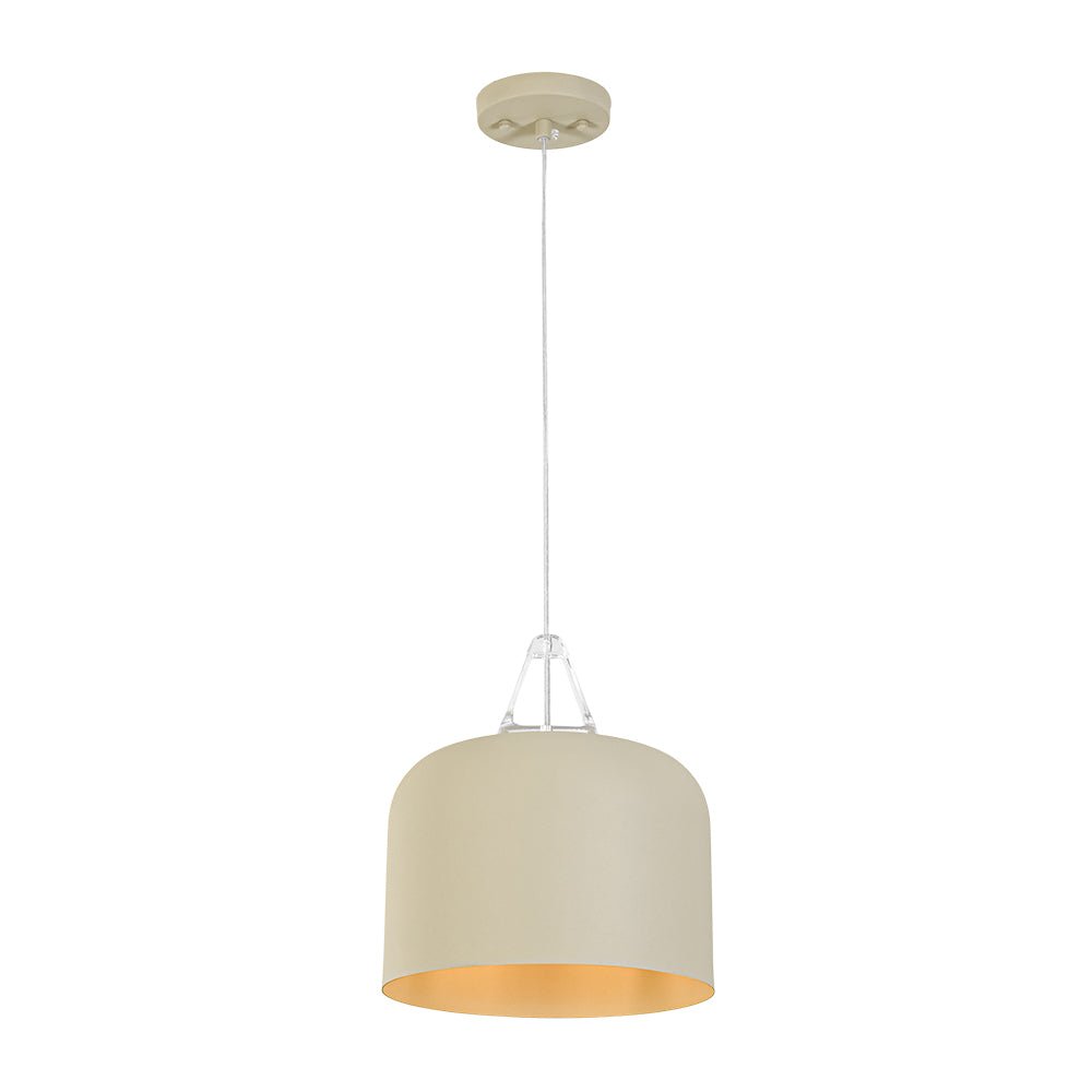 Suspension Luminaire 1 Lumière Minimaliste Tambour pour Salle à Manger