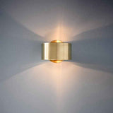 Applique Murale Laiton Mid Century une Luminaire en Brossé Finish pour Chambre