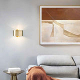 Applique Murale Laiton Mid Century une Luminaire en Brossé Finish pour Chambre