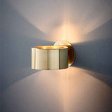 Applique Murale Laiton Mid Century une Luminaire en Brossé Finish pour Chambre