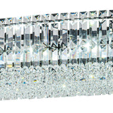 Lustre Cristal 10 Lumières Ovale Suspension Cuisine pour Cuisine