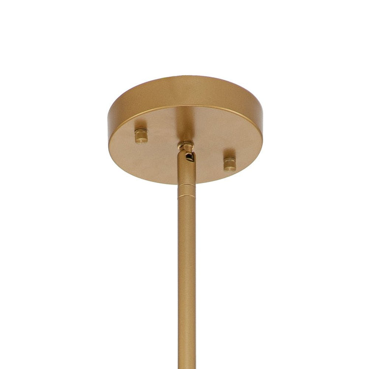 Lustre Salon Spoutnik 10 Lumières en Laiton