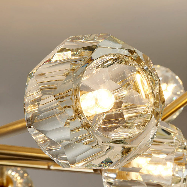 Lustre Salon Branche en Cristal
