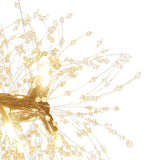 Lustre Salon Feu D'Artifice en Chrome