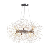 Lustre Salon Feu D'Artifice en Chrome
