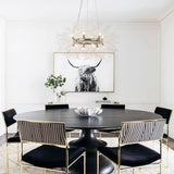 Lustre Salon Feu D'Artifice en Chrome