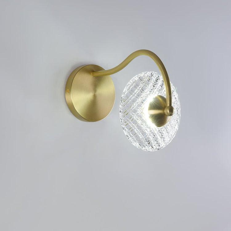 Applique Murale Chambre 2 Lumières en Laiton
