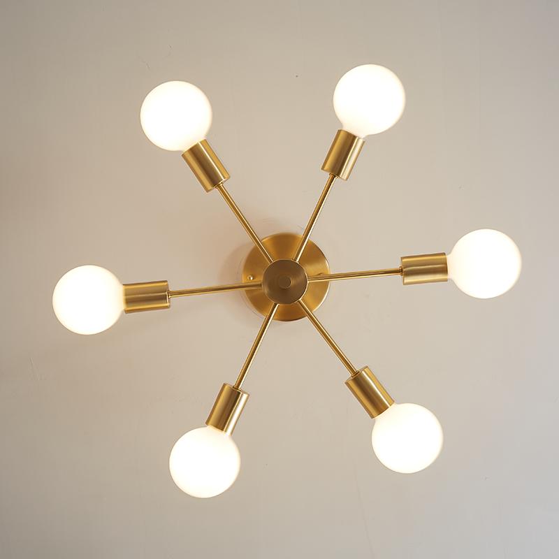 Lustre 6 Lumières Grand Sputnik