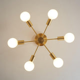 Lustre 6 Lumières Grand Sputnik