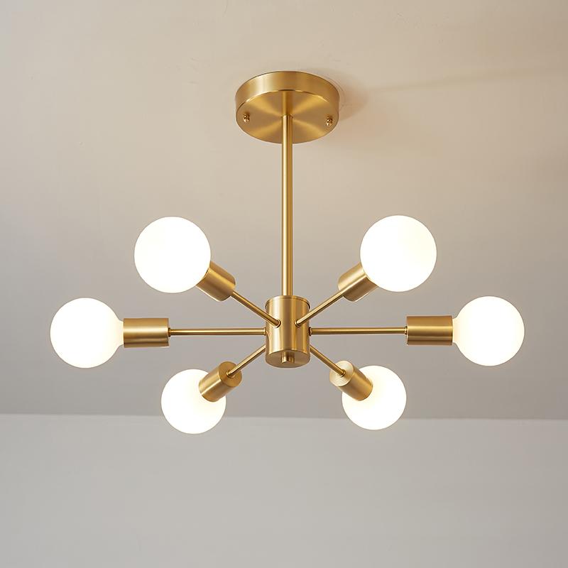 Lustre 6 Lumières Grand Sputnik