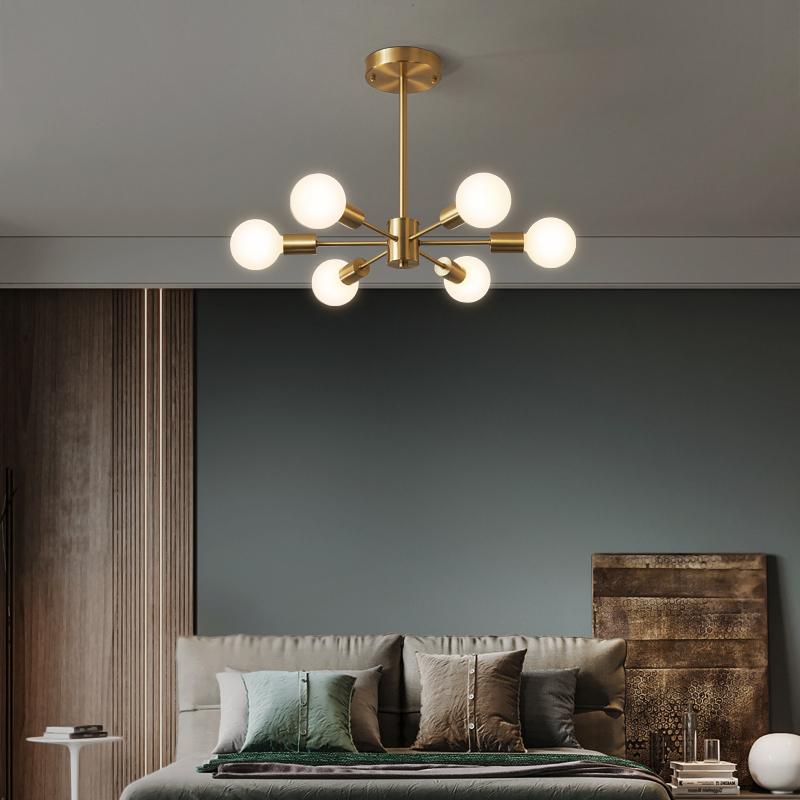 Lustre 6 Lumières Grand Sputnik