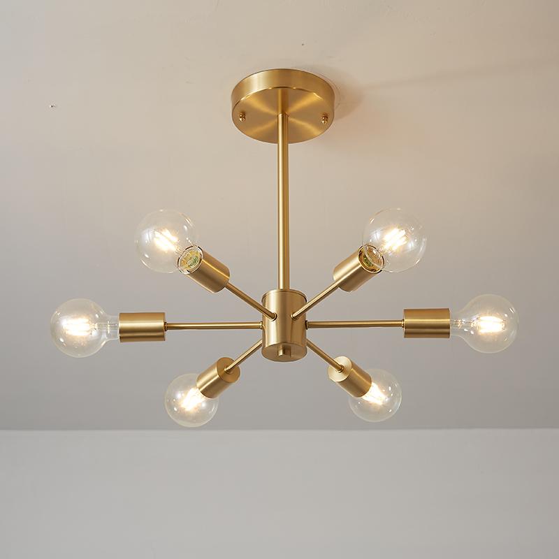 Lustre 6 Lumières Grand Sputnik