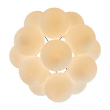Lustre Salon Boule 13 Lumières en Verre
