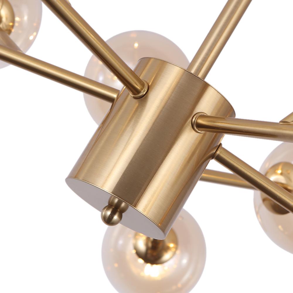 Lustre Moderne 15 Lumières Sputnik Sphère pour Salon