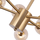 Lustre Moderne 15 Lumières Sputnik Sphère pour Salon