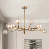 Lustre Moderne 15 Lumières Sputnik Sphère pour Salon