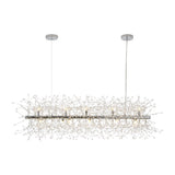 Lustre Salon Spoutnik 15 Lumières en Cristal