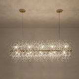 Lustre Salon Spoutnik 15 Lumières en Cristal