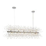Lustre Salon Spoutnik 15 Lumières en Cristal