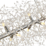 Lustre Salon Spoutnik 15 Lumières en Cristal