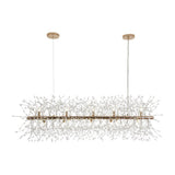 Lustre Salon Spoutnik 15 Lumières en Cristal